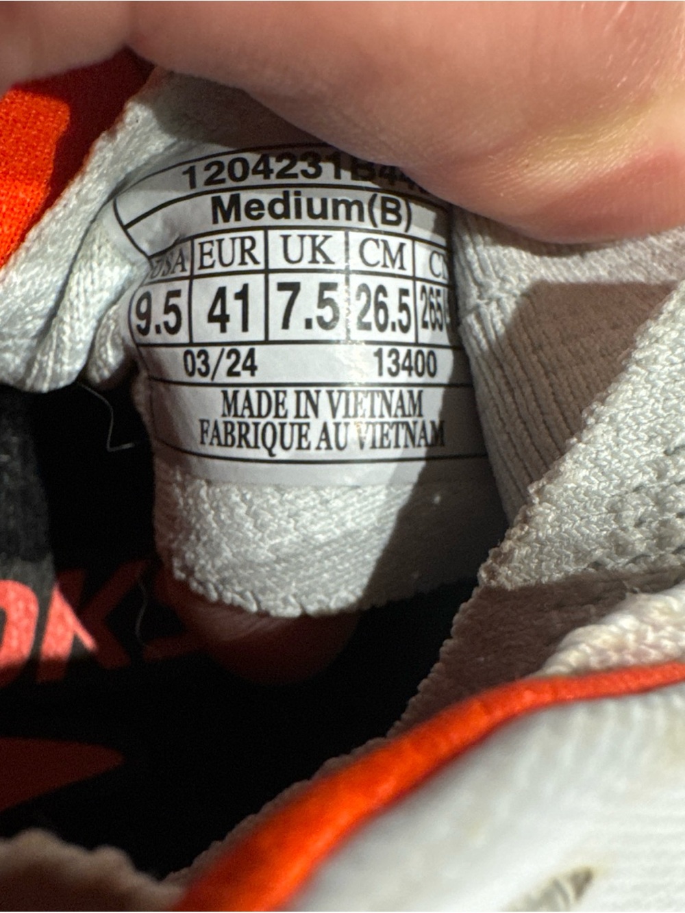 Brooks Hyperion Max Women's Running Shoes - White with Orange and Yellow Accent - Picture 14 of 16